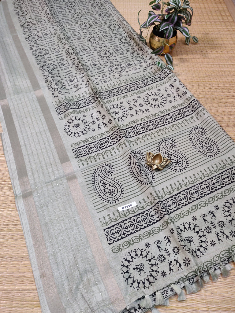 Dola Printed Silk #D7778
