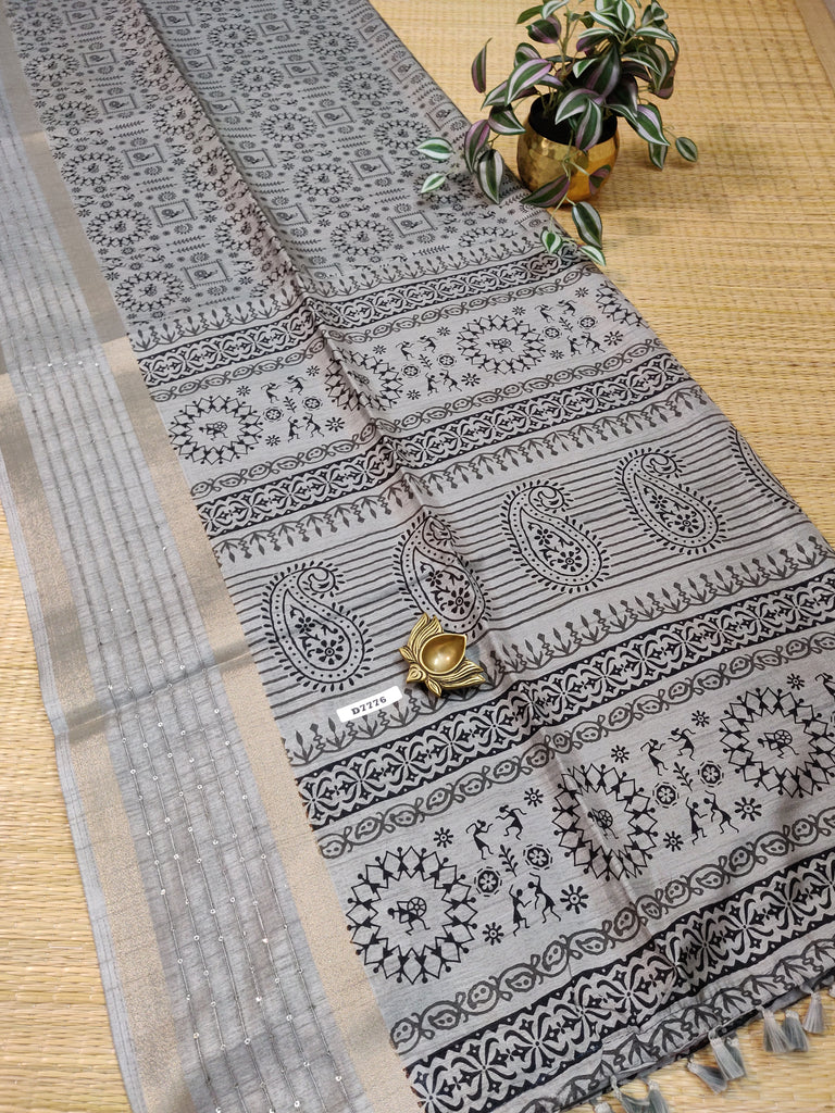 Dola Printed Silk #D7776
