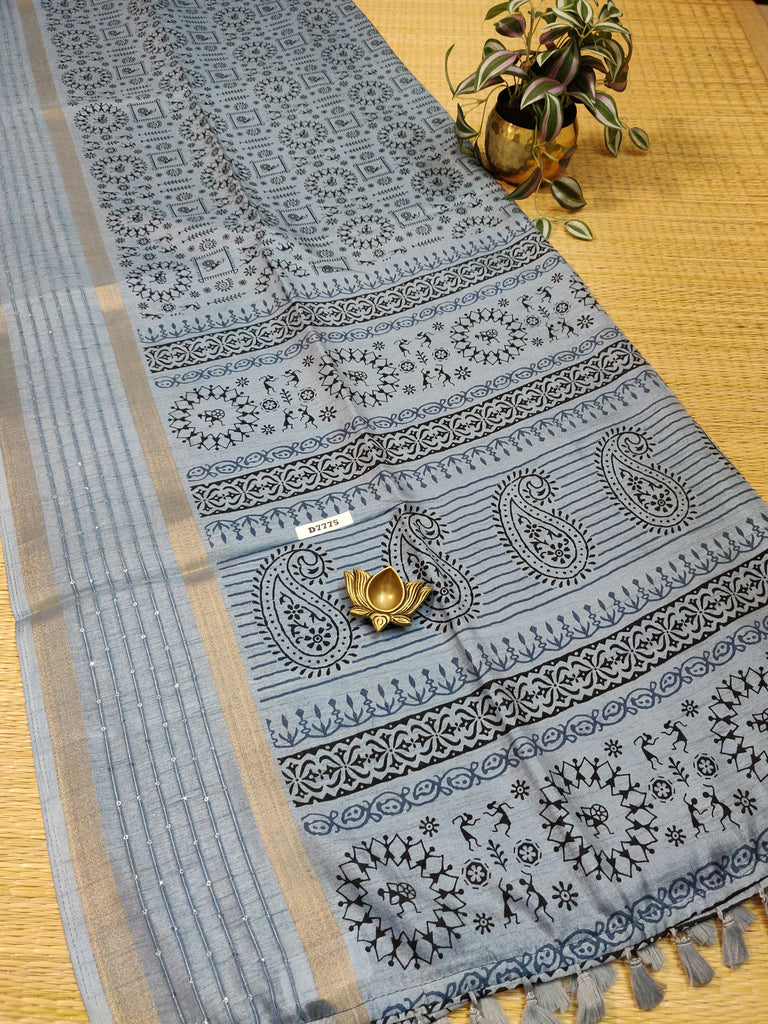 Dola Printed Silk #D7775