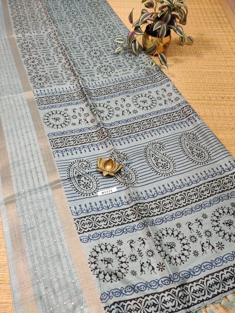 Dola Printed Silk #D7774