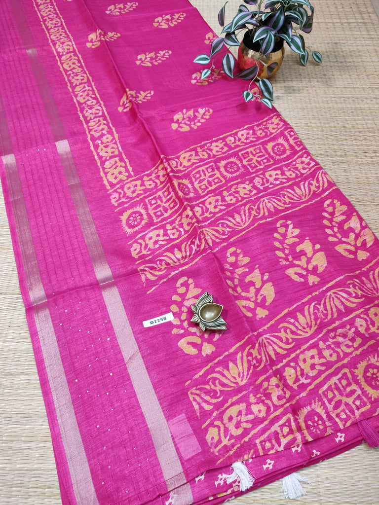 Dola Printed Silk #D7758