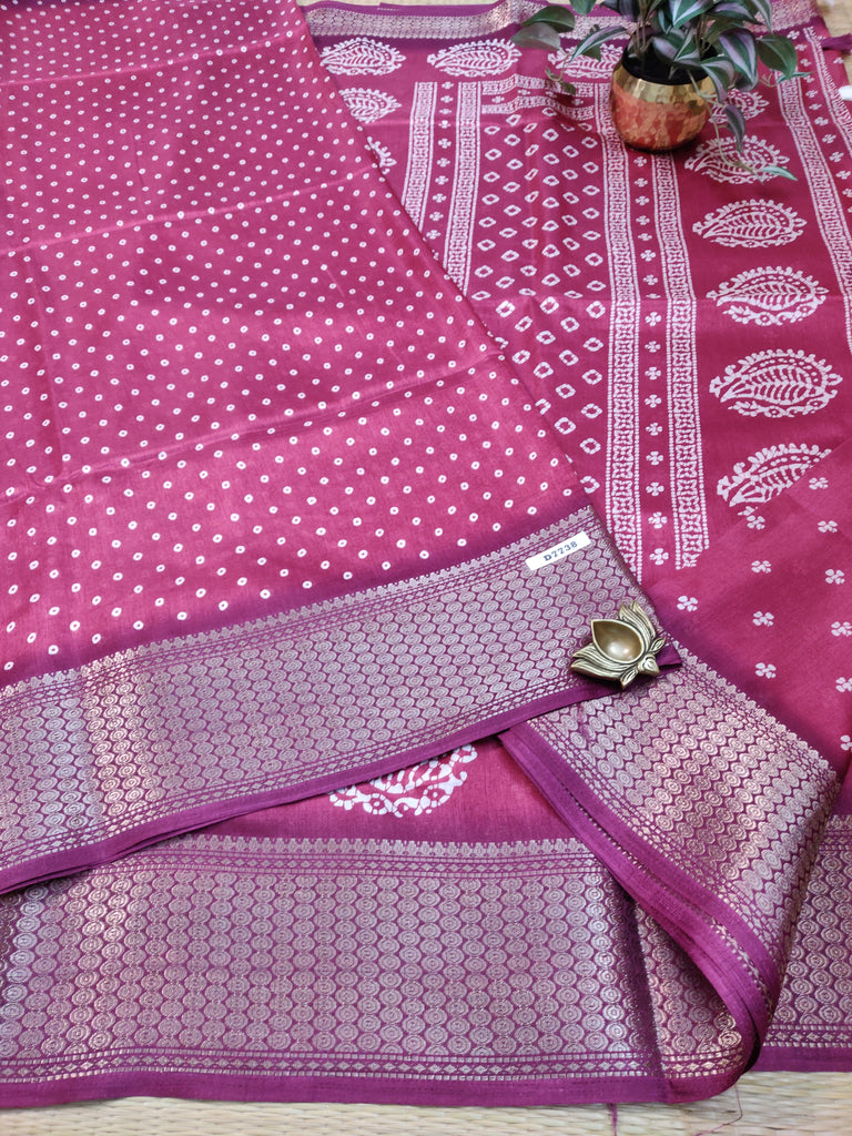 Dola Printed Silk #D7738