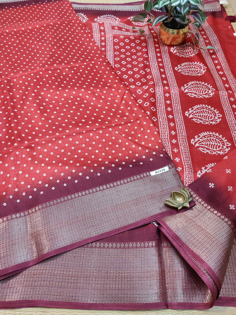 Dola Printed Silk #D7739