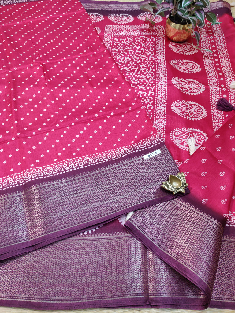 Dola Printed Silk #D7735
