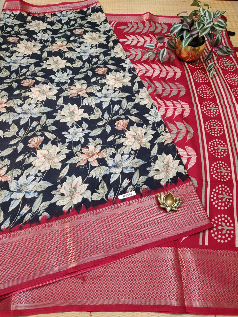 Dola Printed Silk #D7746