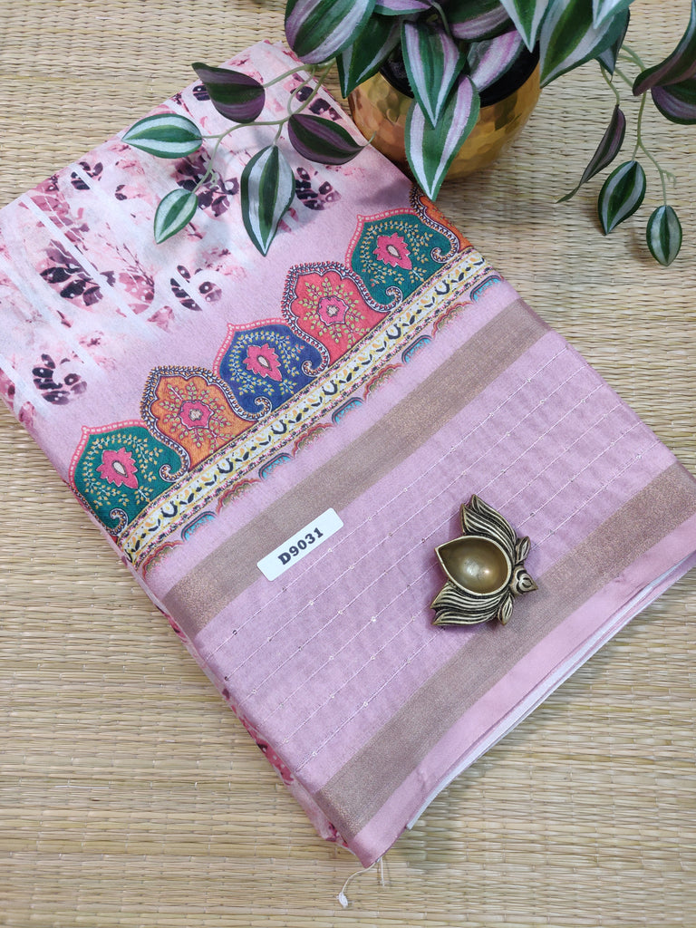 Dola Printed Silk #D9031