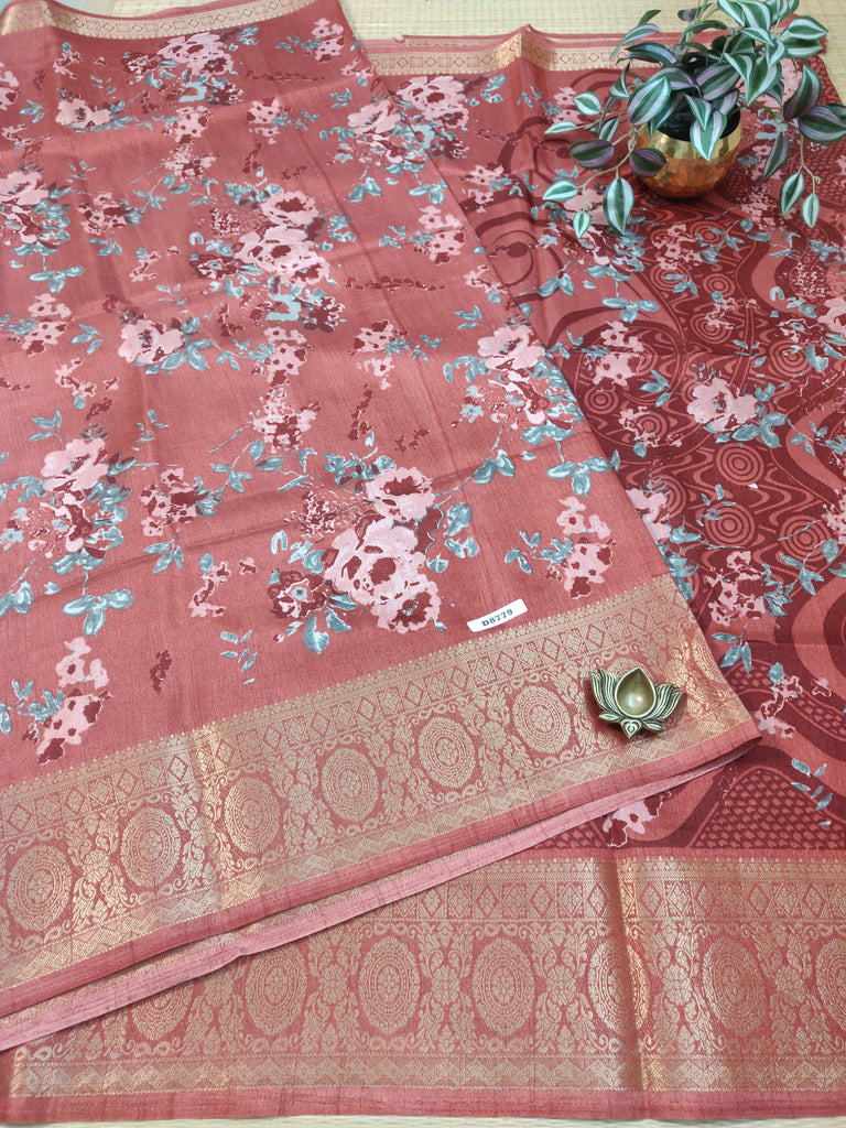 Dola Printed Silk #D8779