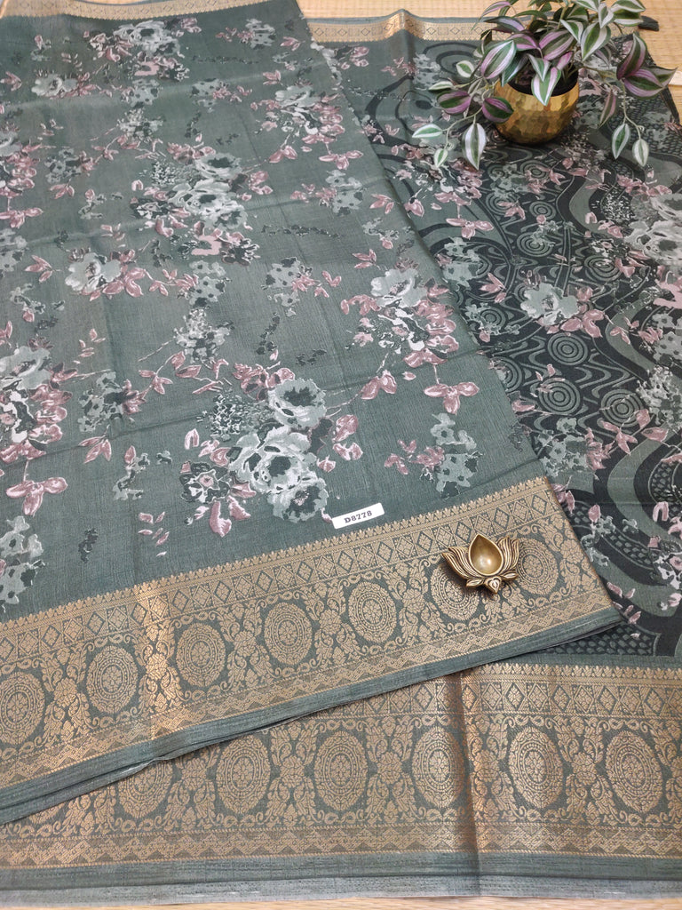 Dola Printed Silk #D8778
