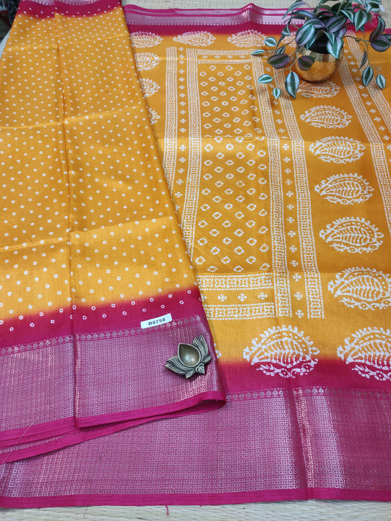 Dola Printed Silk #D8758