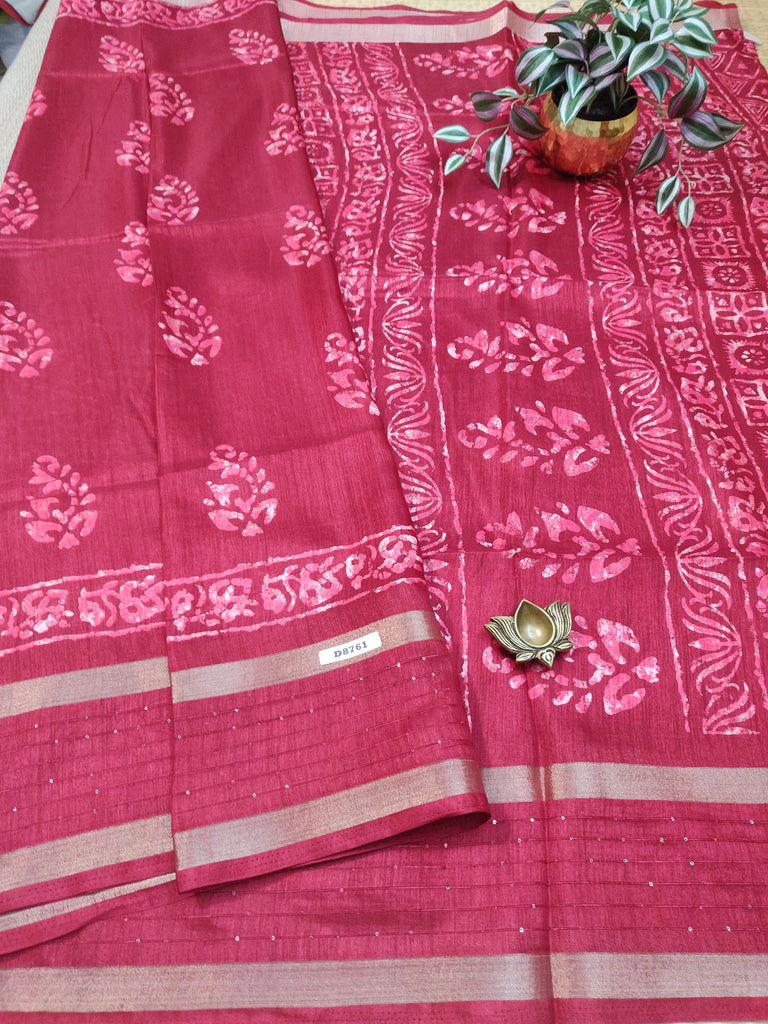 Dola Printed Silk #D8761