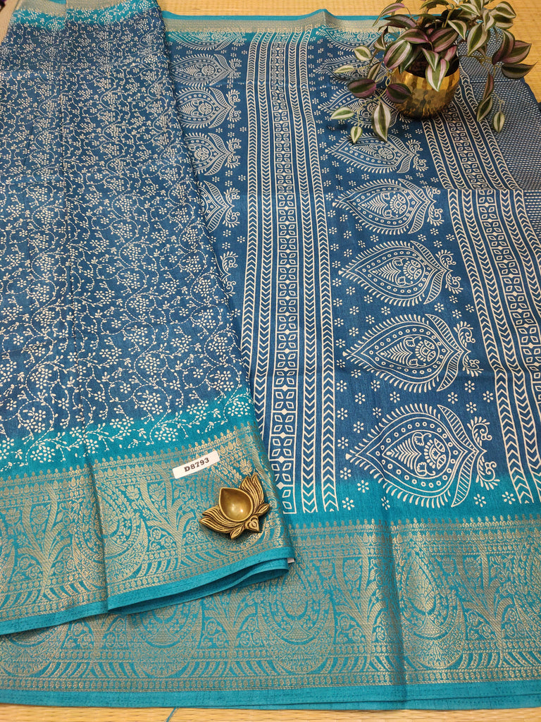 Dola Printed Silk #D8793