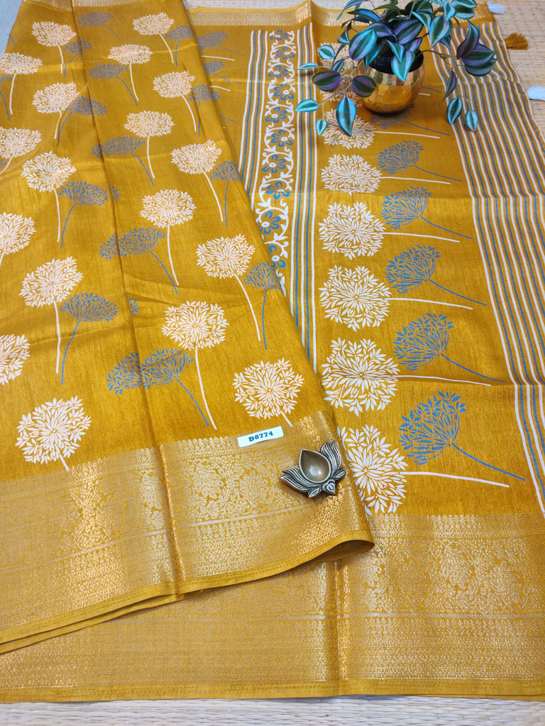 Dola Printed Silk #D8774