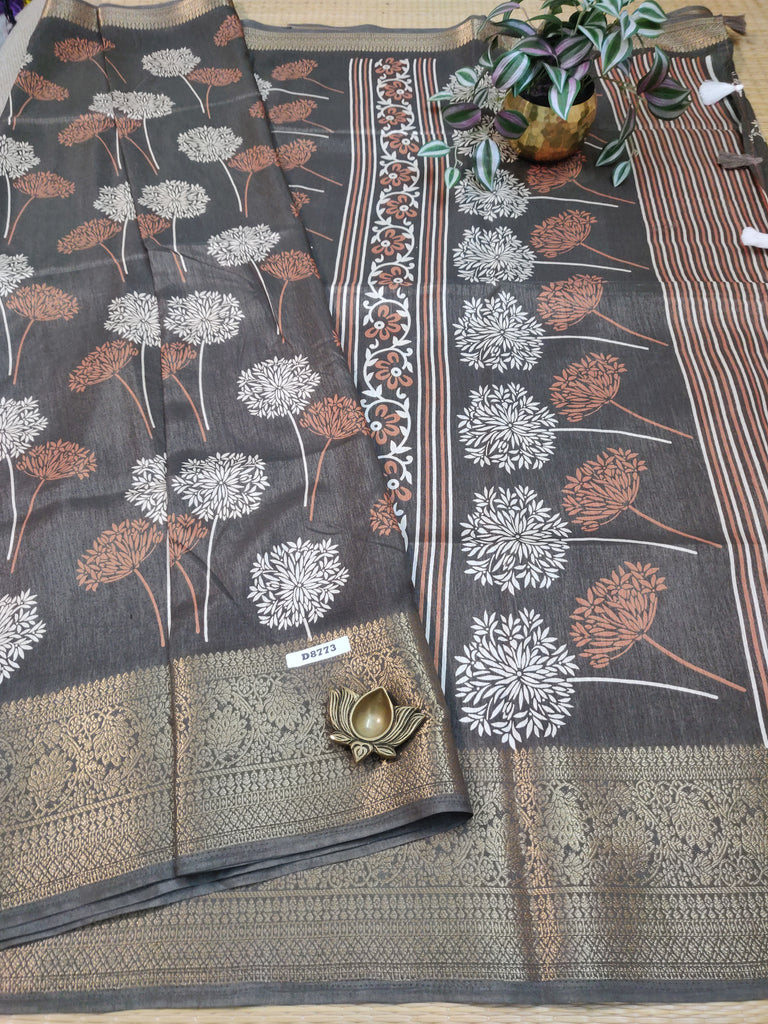 Dola Printed Silk #D8773