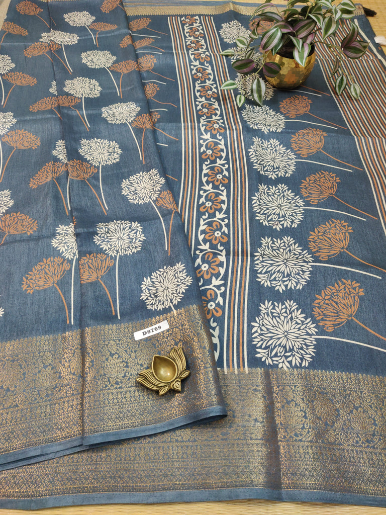 Dola Printed Silk #D8769