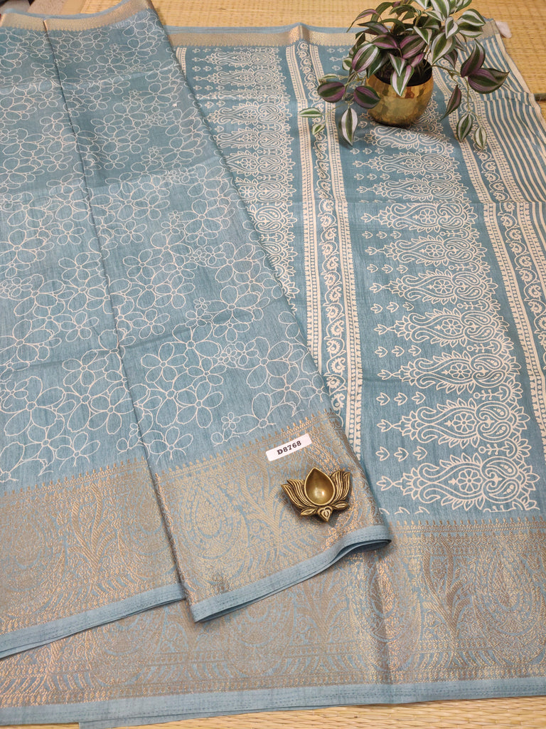 Dola Printed Silk #D8768
