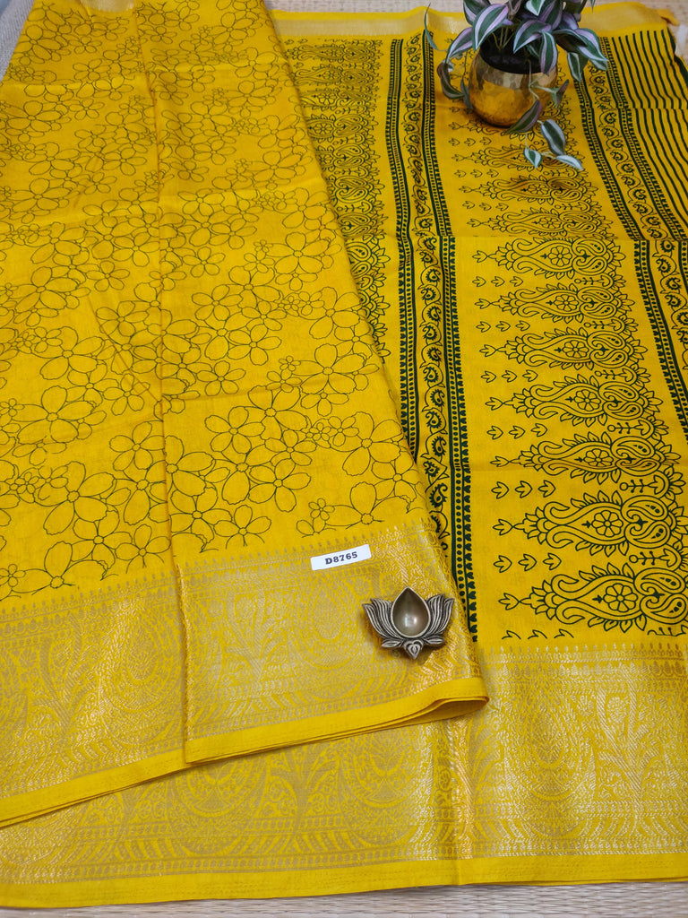 Dola Printed Silk #D8765