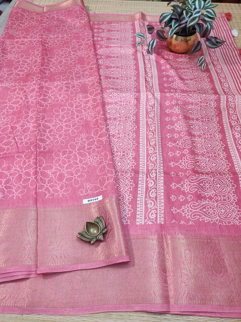 Dola Printed Silk #D8766