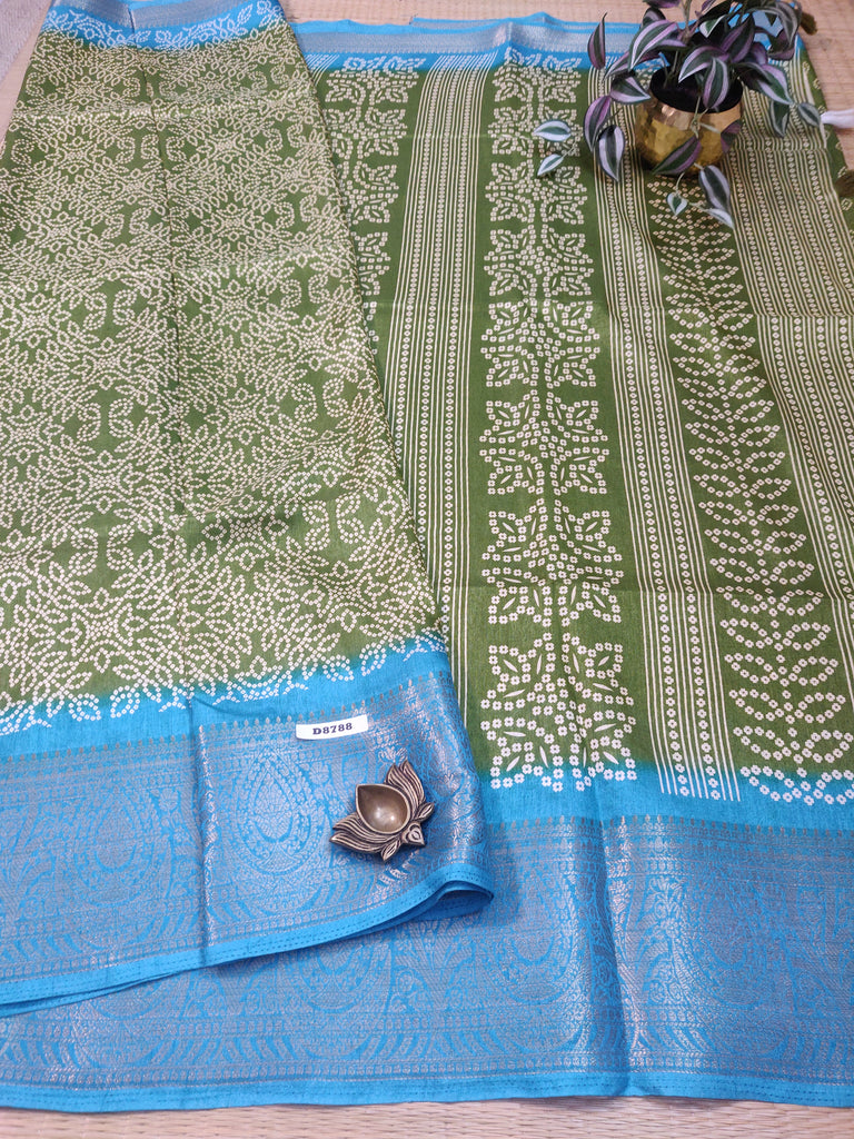 Dola Printed Silk #D8788