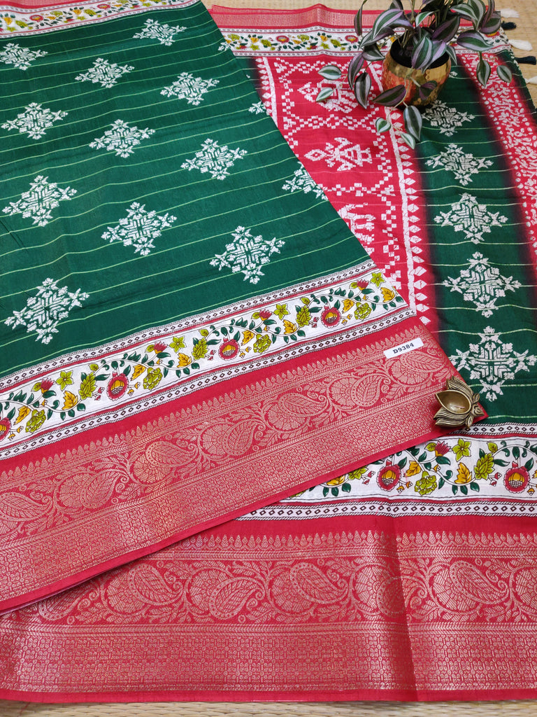 Dola Printed Silk #D9384