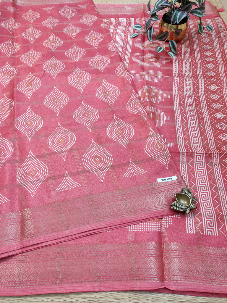 Dola Printed Silk #D9388