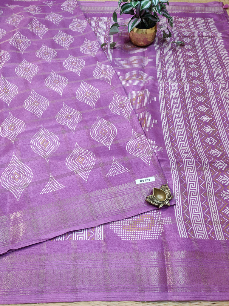 Dola Printed Silk #D9387
