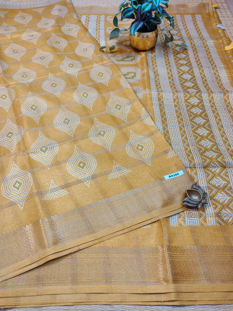 Dola Printed Silk #D9389