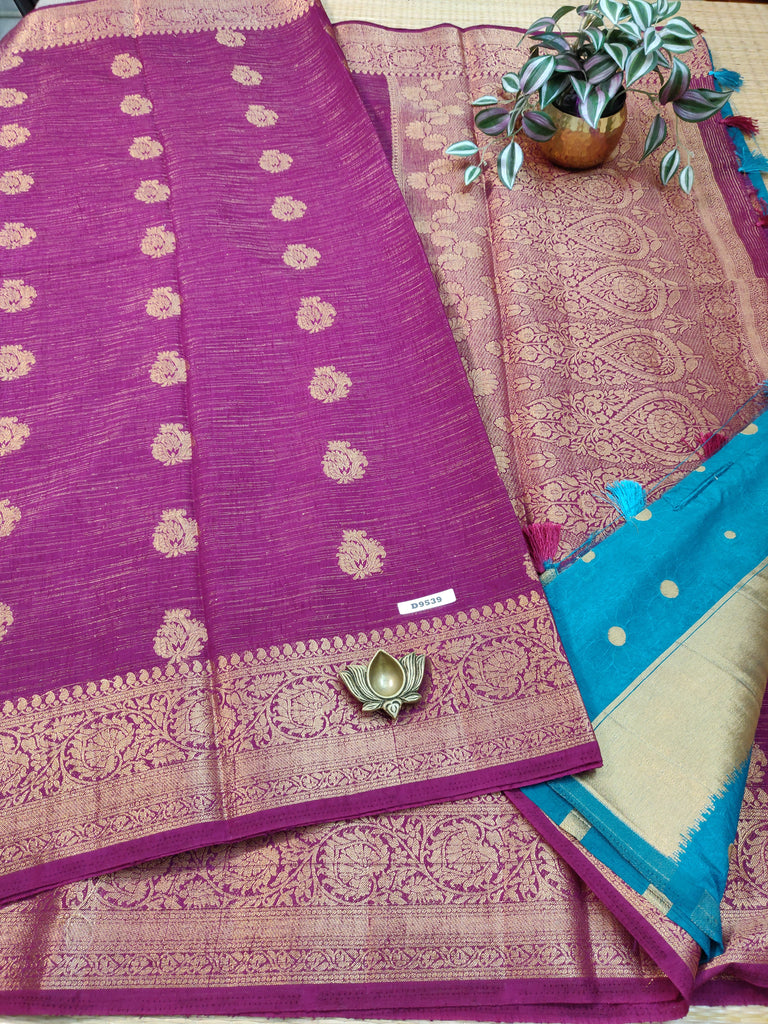 Linen Gajji Silk # D9539