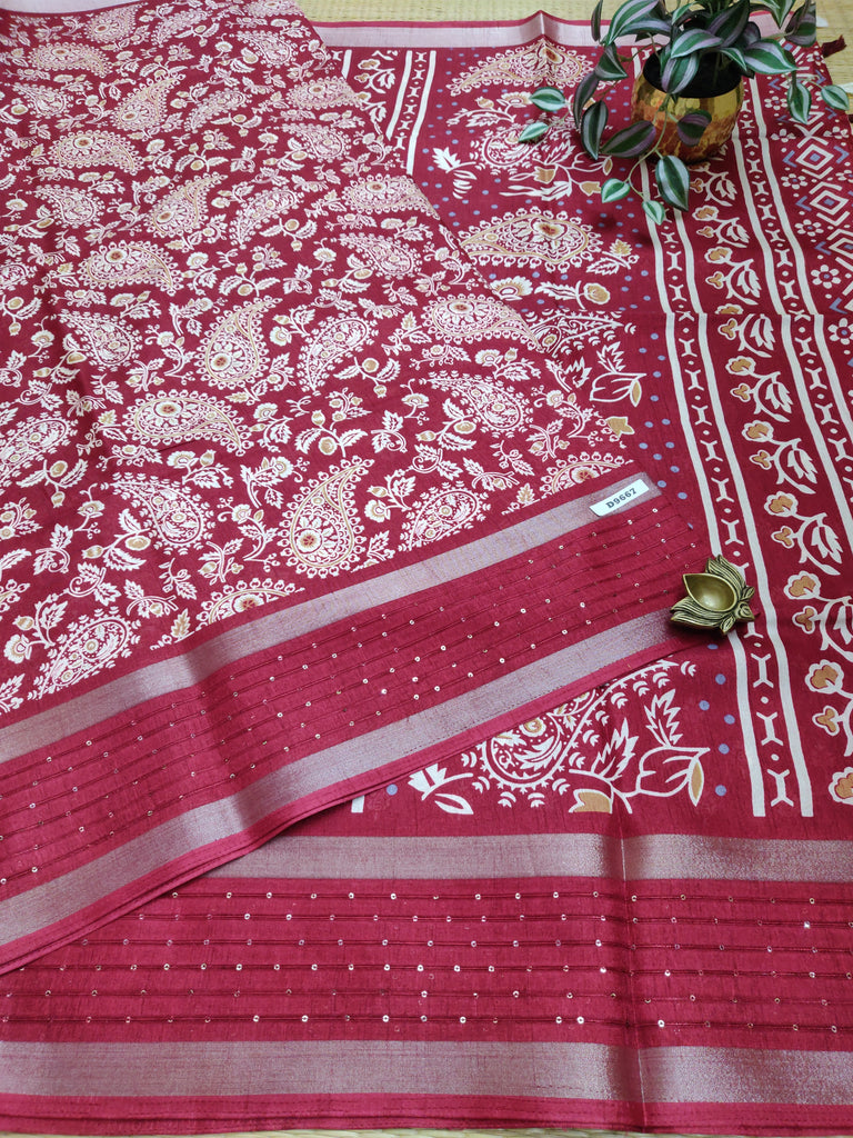 Printed Silk #D9667