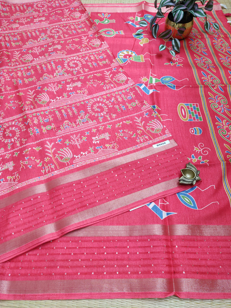 Printed Silk #D9608