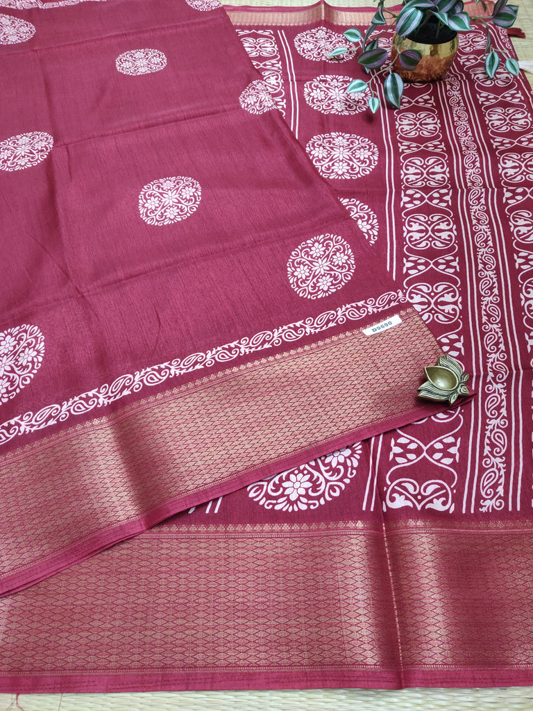 Printed Silk #D9690