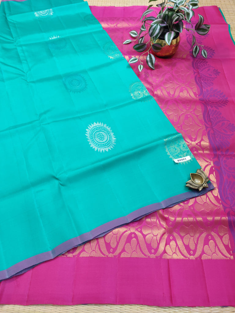 Butta Silk Mix Sarees #D9901