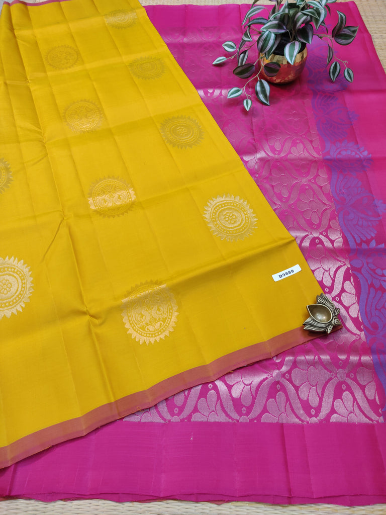 Butta Silk Mix Sarees #D9889