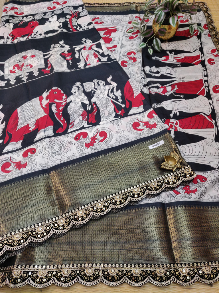 Dola Printed Silk #D9985