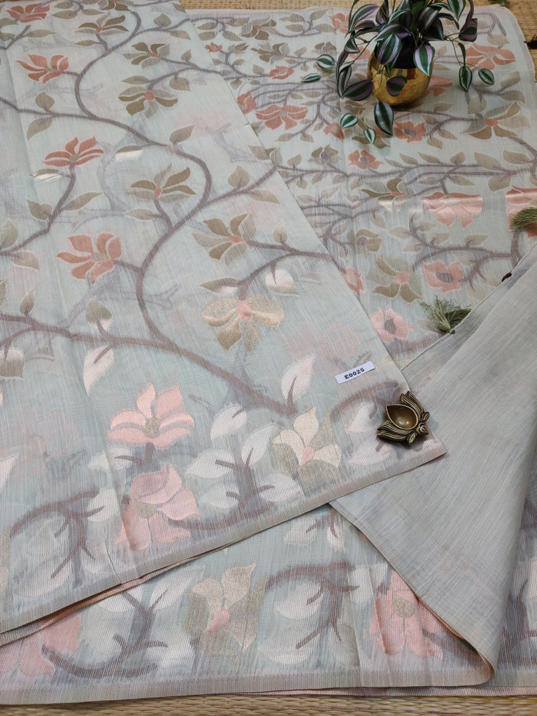 Banarasi Semi Linen #E0025