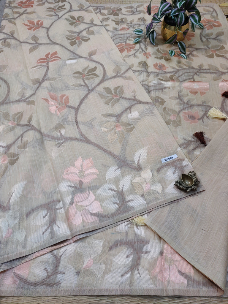 Banarasi Semi Linen #E0026