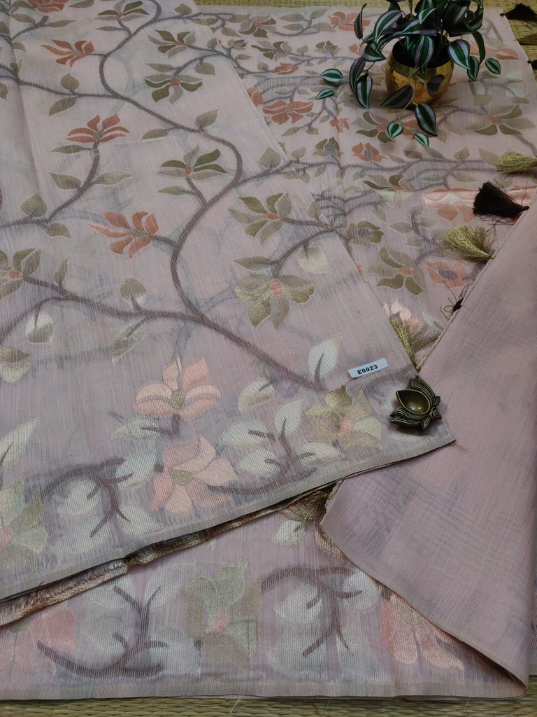 Banarasi Semi Linen #E0023