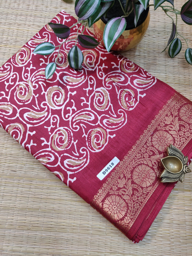 Printed Silk #D9618