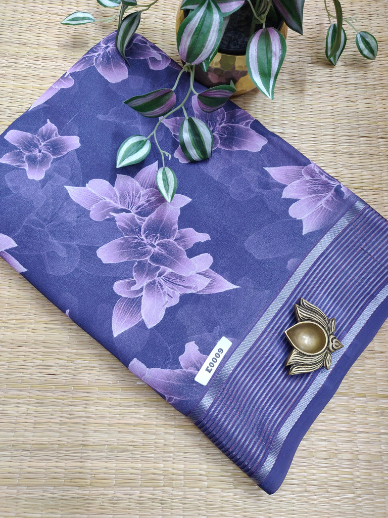 Shimmer Silk sarees #E0009