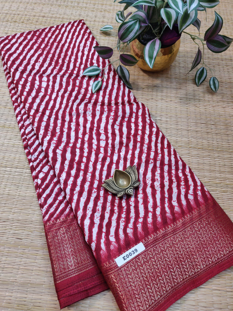 Dola Printed Silk #E0039