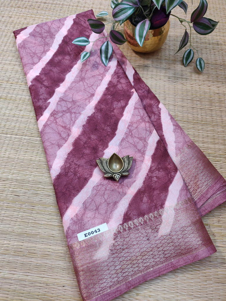 Dola Printed Silk #E0043