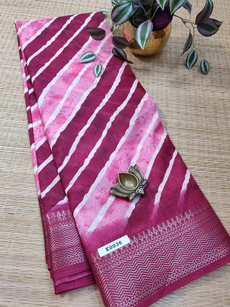 Dola Printed Silk #E0036
