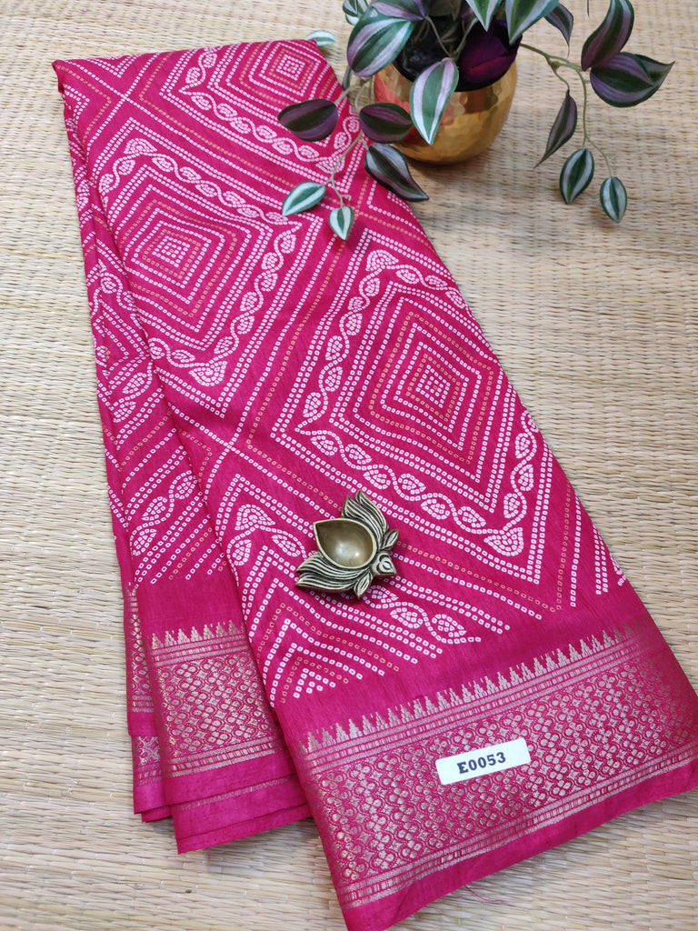 Dola Printed Silk #E0053
