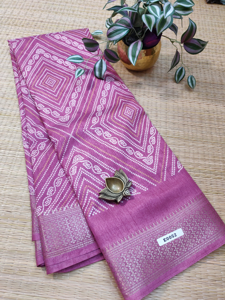 Dola Printed Silk #E0052