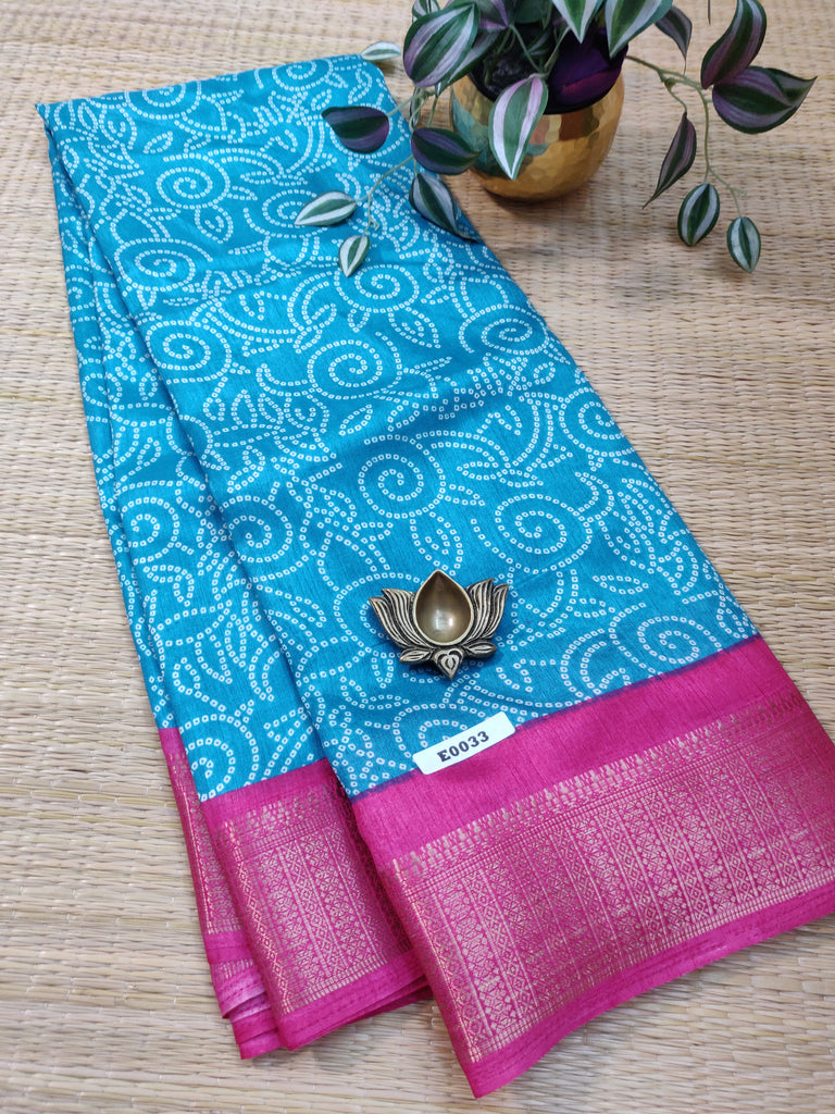Dola Printed Silk #E0033