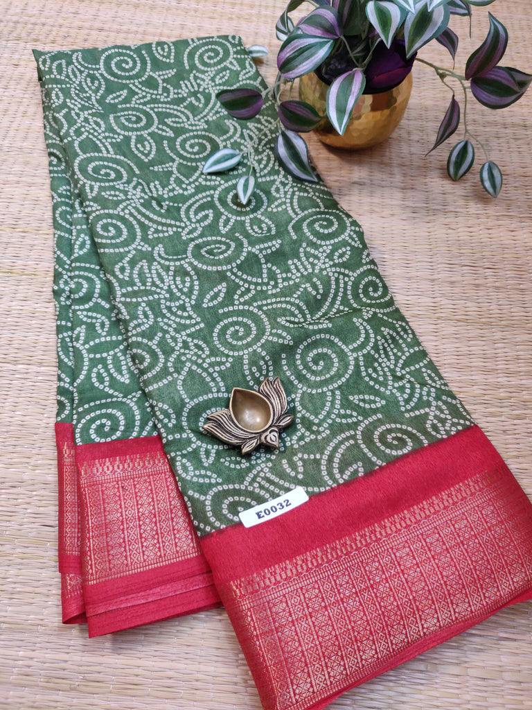 Dola Printed Silk #E0032