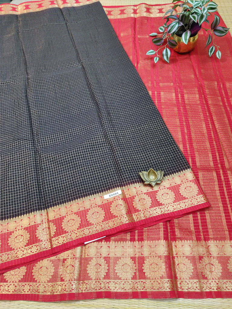 Semi Crepe Sarees #E0084