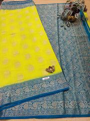 Semi Banarasi Saree #E0098