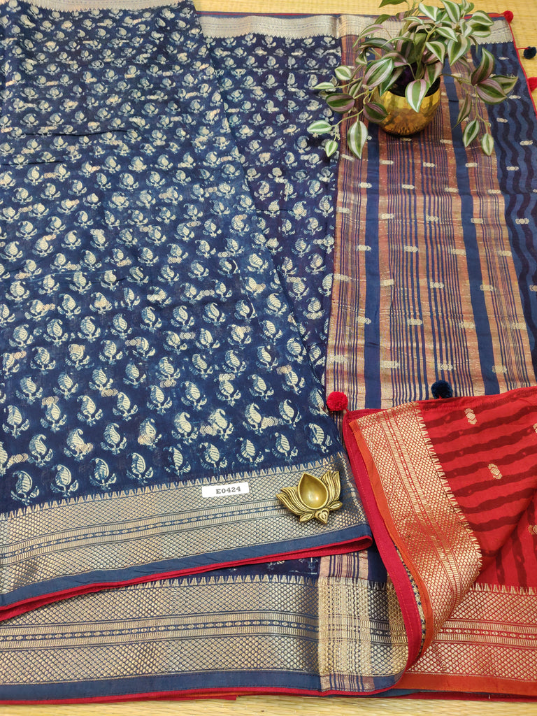 Chanderi Saree #E0424