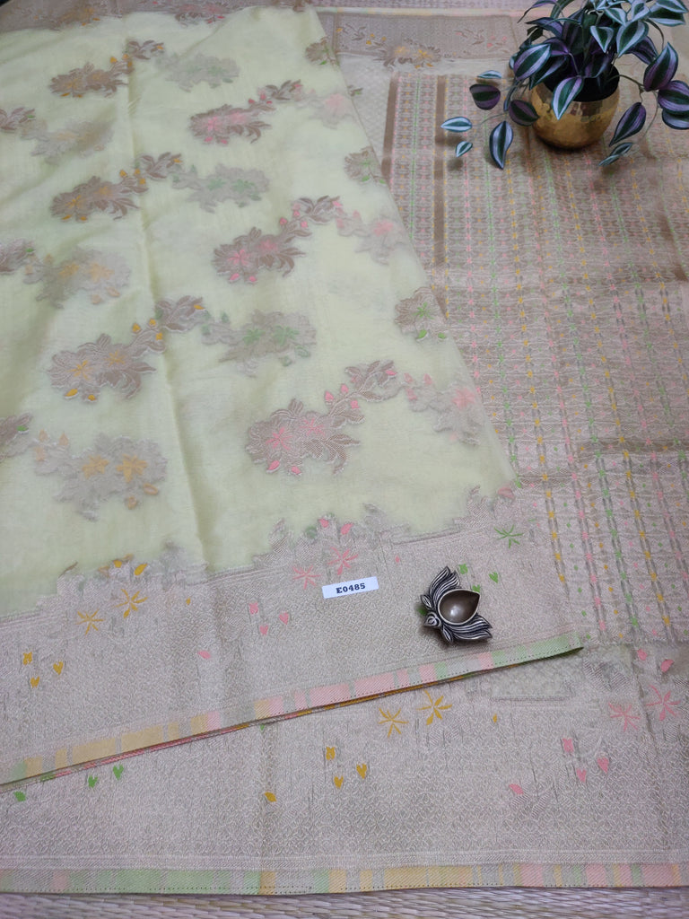 Organza Saree #E0485