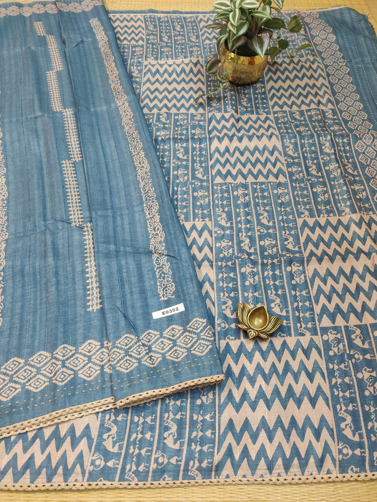 RawSilk Saree #E0352